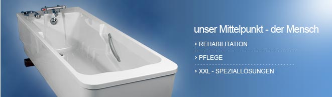 Pflegebadewanne - Hebegurte - Desinfektion